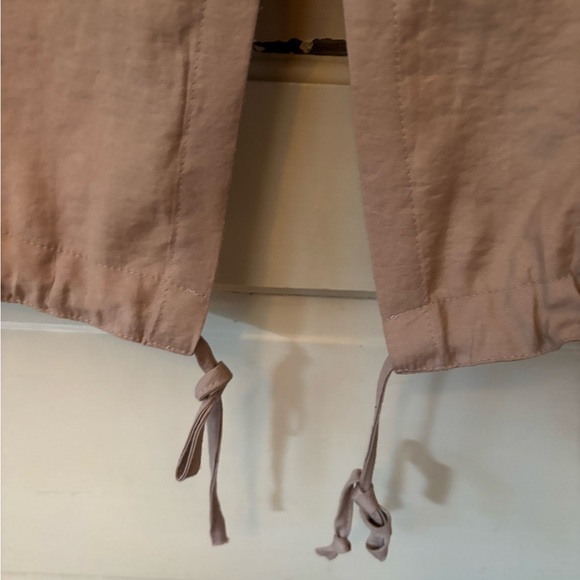 AllSaints Elio Bomber jacket sweater in dusty rose size 2 - Picture 14 of 16